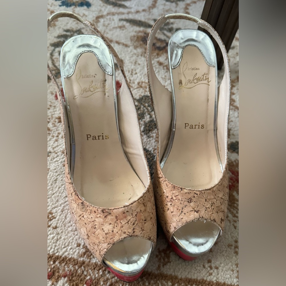 Christian Louboutin heels size 38